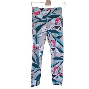 Nanette Lepore Women Sz S Multicolor Floral Leggings Athletic Pants